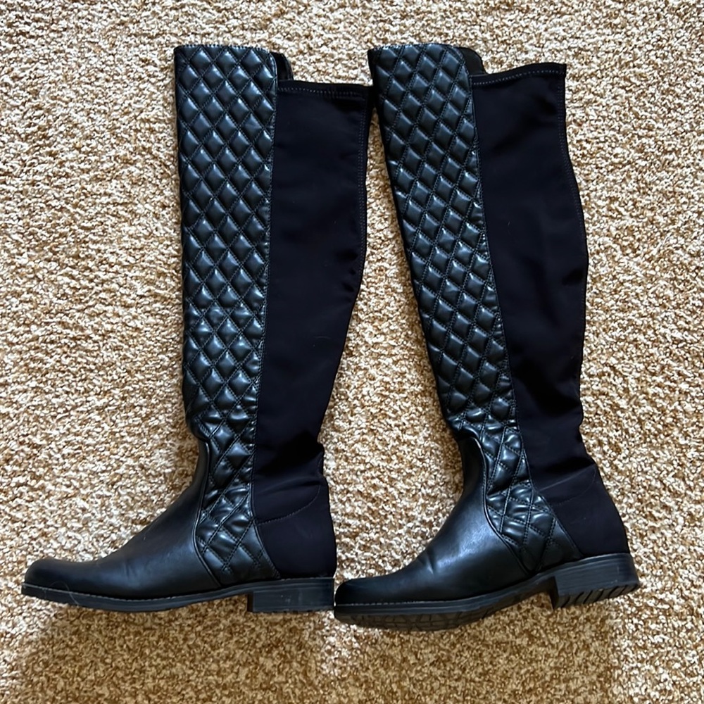 Knee high boots
